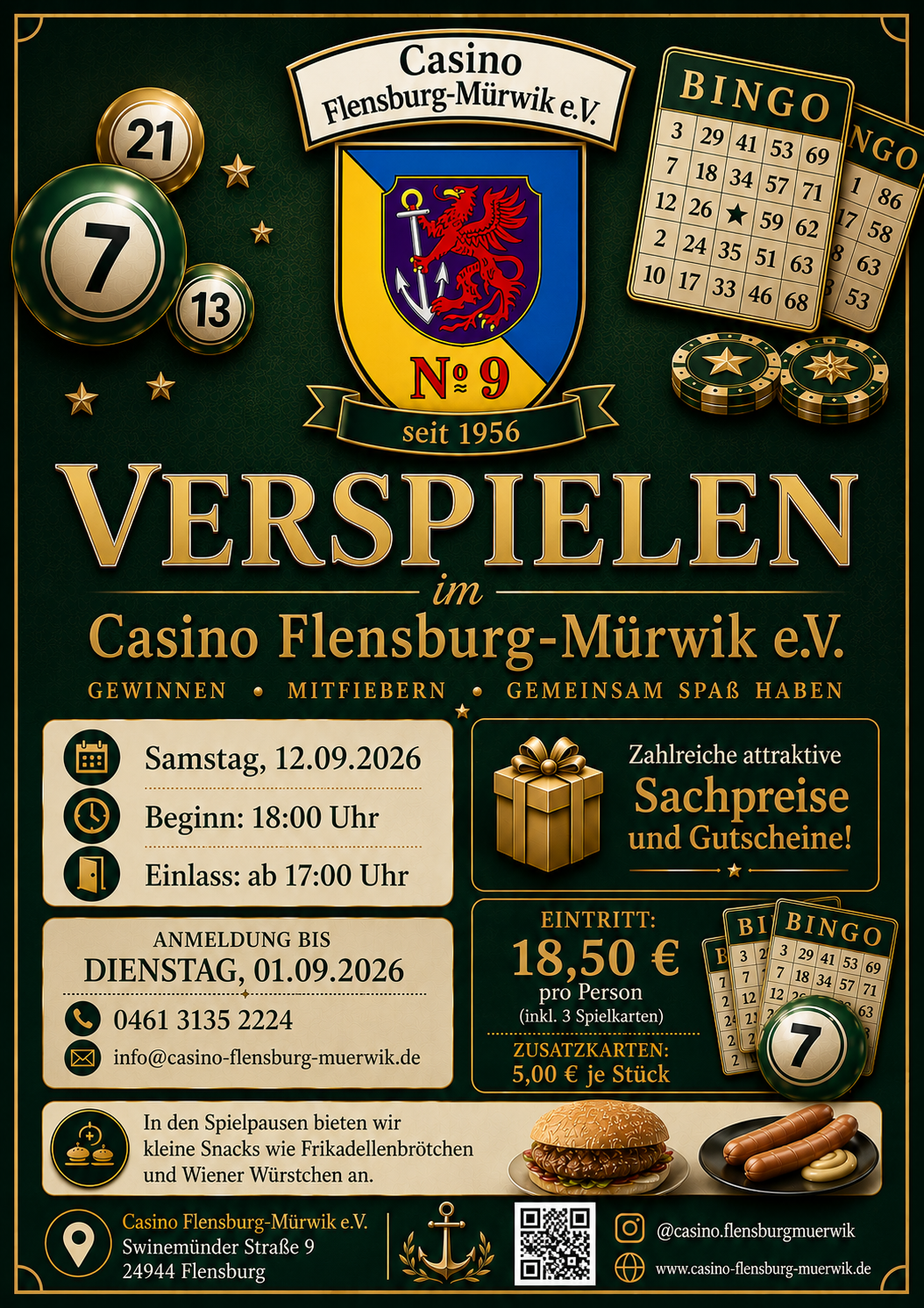 Event-Flyer Verspielen